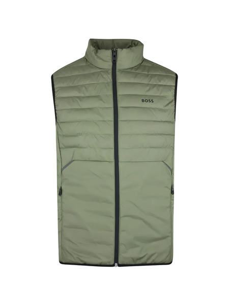  Boss Quilted Zip Vest - Green 