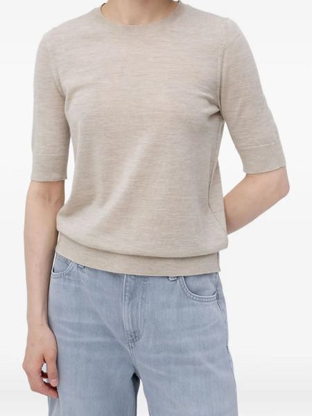  Boss Short-sleeve Sweater - Neutrals 
