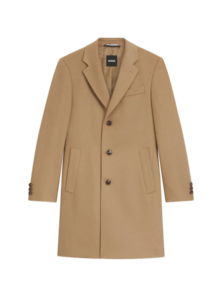  Boss Slim-fit Coat - Neutrals 