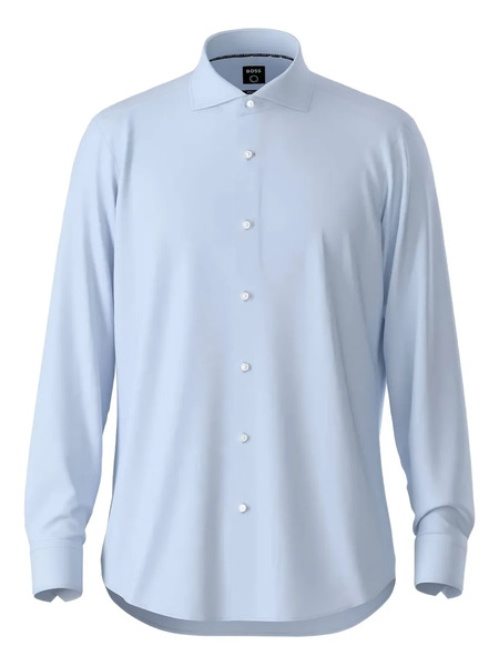  Boss Spread-collar Shirt - Blue 