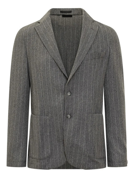  Boss Striped Blazer - Grey 