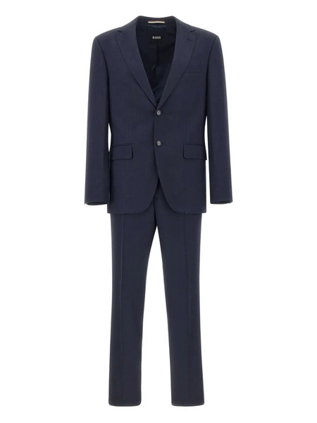  Boss Two-button Suit - Blue 
