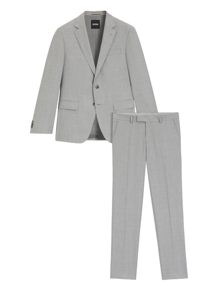  Boss Two-button Suit - Grey 