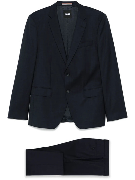  Boss Virgin Wool Suit - Blue 