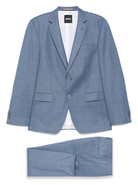  Boss Virgin-wool Suit - Blue 