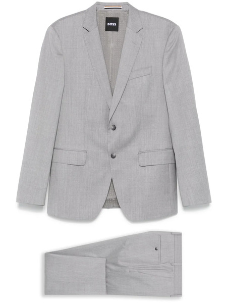  Boss Virgin Wool Suit - Grey 