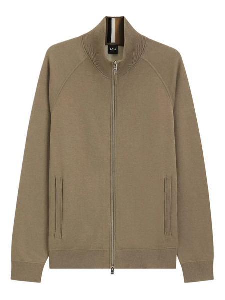  Boss Zip Cardigan - Neutrals 