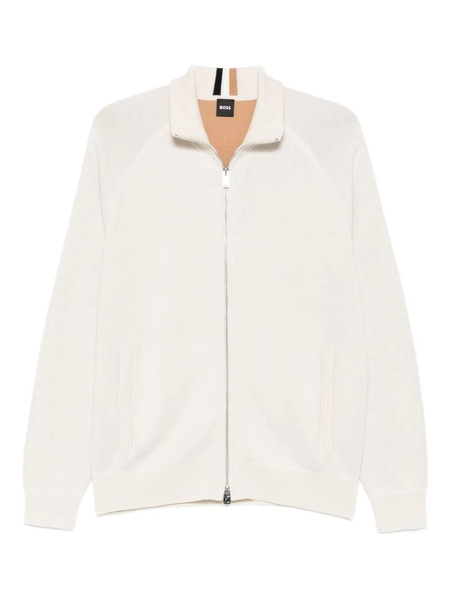  Boss Zip-fastening Cardigan - Neutrals 