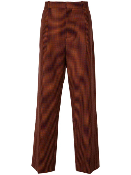  Botter Checked Trousers - Red 