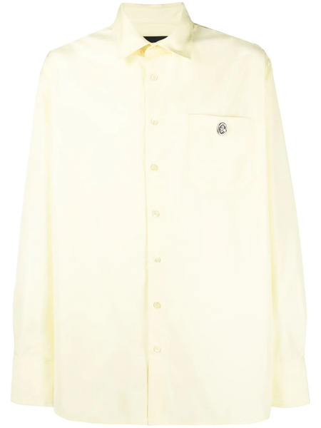  Botter Plain Long-sleeve Shirt - Yellow 