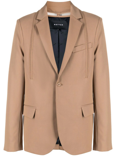  Botter Single-breasted Blazer - Brown 