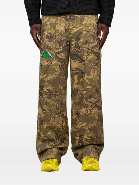  Brain Dead Camouflage-print Cargo Pants - Brown 