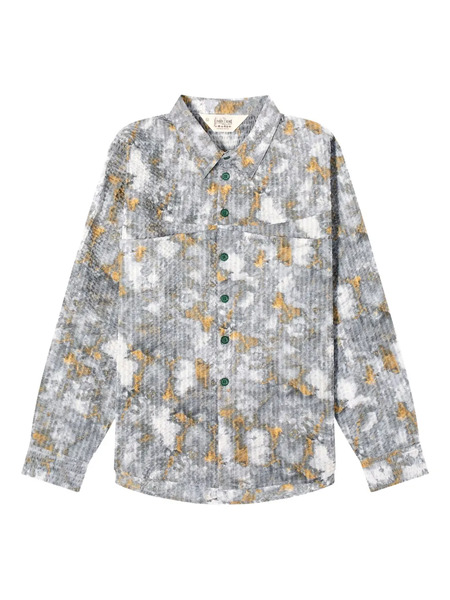  Brain Dead Distorted Heat Shirt - Grey 