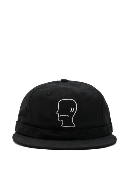  Brain Dead Embroidered Cap - Black 