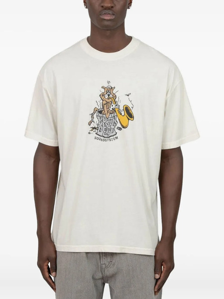  Brain Dead Graphic-print T-shirt - Neutrals 