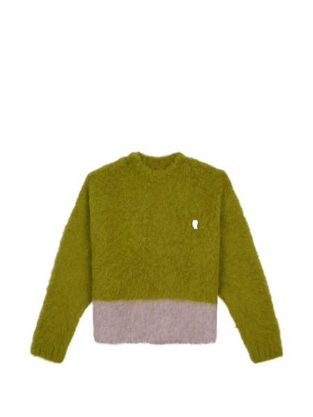  Brain Dead Long-sleeve Sweater - Green 