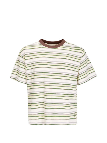 Brain Dead Striped T-shirt - Neutrals 