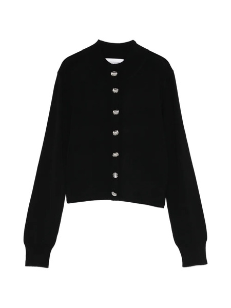  Brandon Maxwell Aubrey Button-up Cardigan - Black 