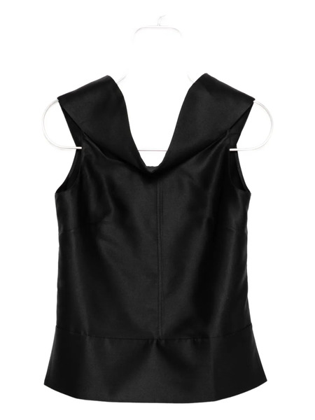  Brandon Maxwell Bowie Top - Black 
