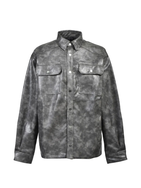  Breath Buttoned Pocket Shirt - Grey 