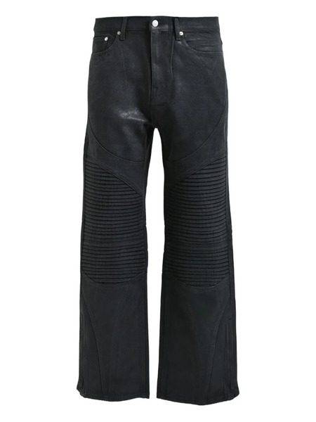  Breath Coated Biker Jeans - Black 