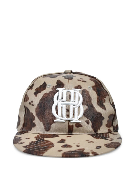  Breath Horse-print Cap - Neutrals 