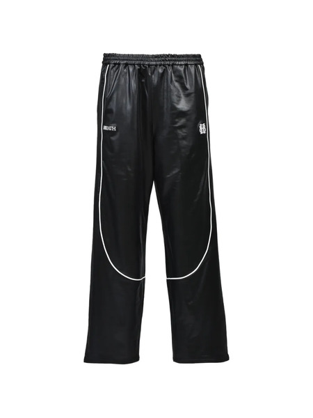  Breath Piped Track Pants - Black 