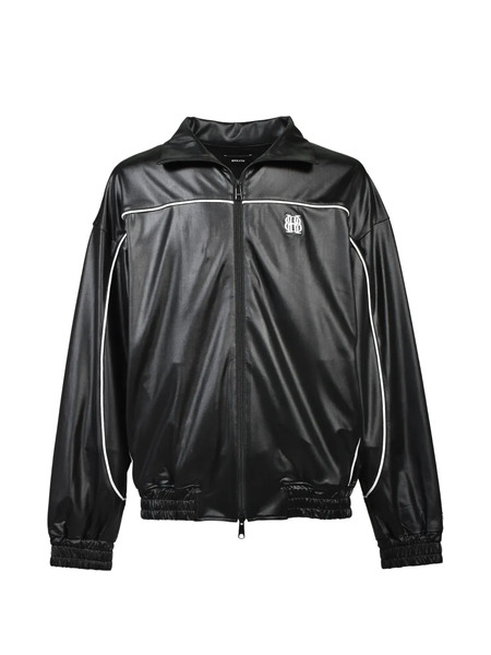  Breath Piping Zip-up Jacket - Black 