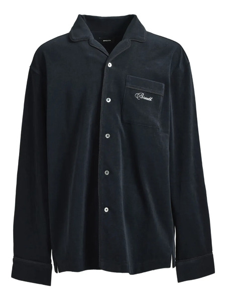  Breath Script-logo Shirt - Black 