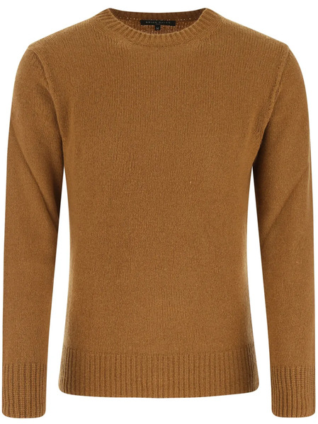  Brian Dales Crew-neck Sweater - Brown 