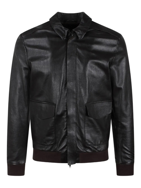  Brian Dales Leather Jacket - Black 