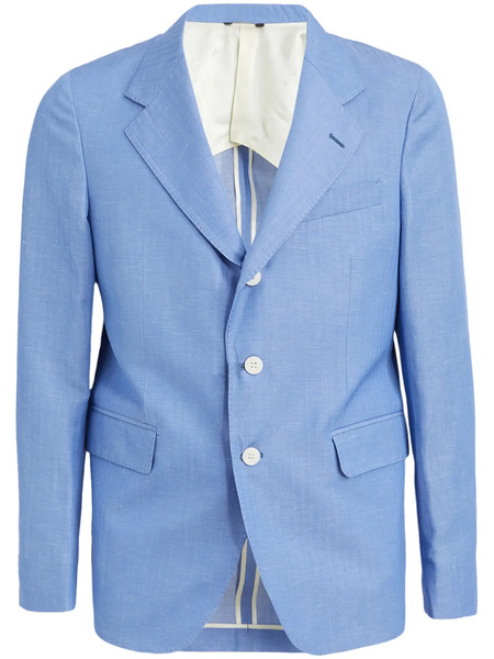  Brian Dales Single-breasted Blazer - Blue 