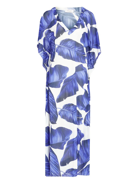  Brigitte Graphic-print Kaftan - Purple 