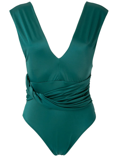  Brigitte Tania Draped One-piece - Green 
