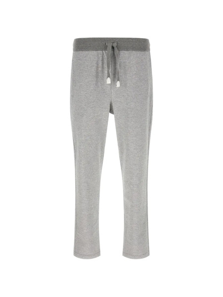  Brioni Drawstring-elastic Track Pants - Grey 