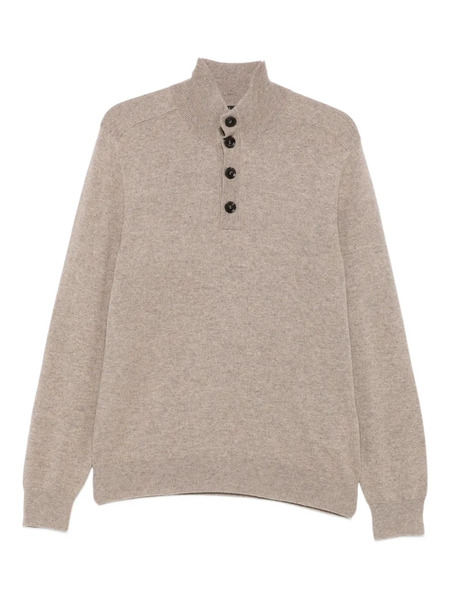  Brioni High-neck Sweater - Neutrals 