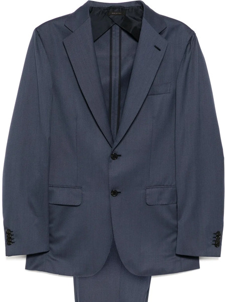  Brioni Patch Pocket Suit Set - Blue 