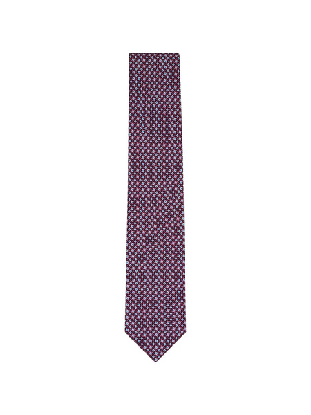  Brioni Patterned Tie - Purple 