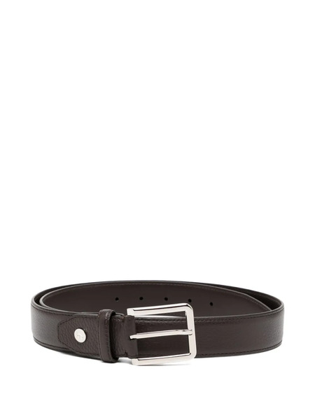  Brioni Square Belt - Brown 