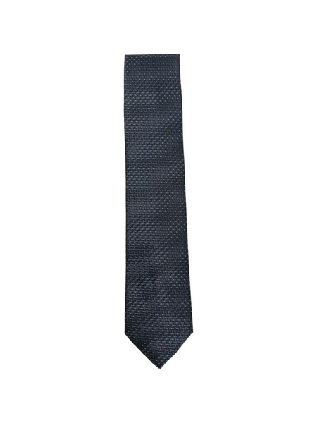  Brioni Textured Tie - Blue 