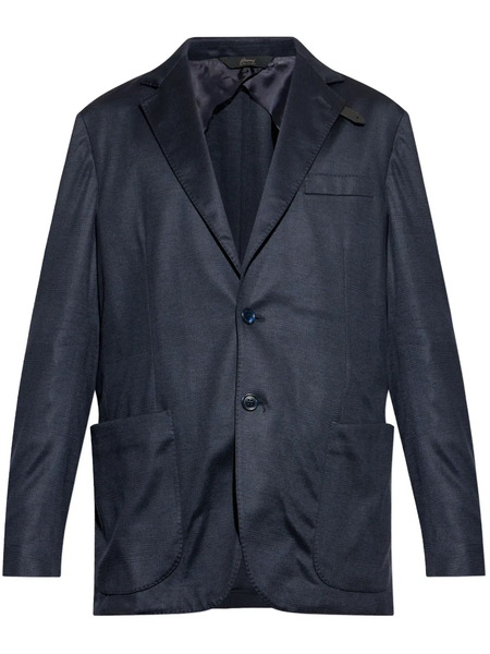  Brioni Wool Blazer - Blue 