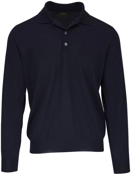  Brioni Wool Sweatshirt - Blue 