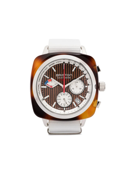  Briston 42mm Clubmaster Regatta - Brown 