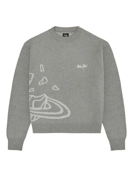  Broken Planet Crew-neck Sweater - Grey 