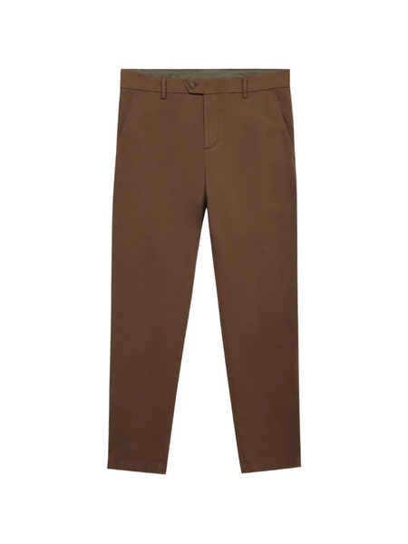  Brooks Brothers Buttoned Belt-loop Trousers - Brown 