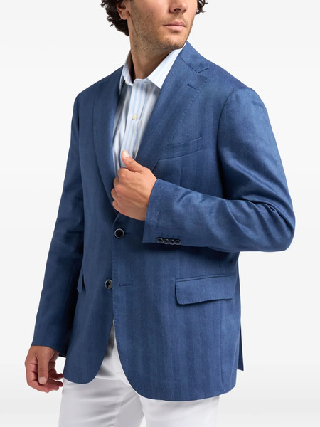  Brooks Brothers Buttoned Blazer - Blue 