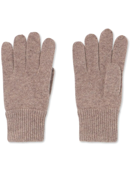  Brooks Brothers Cashmere Gloves - Neutrals 