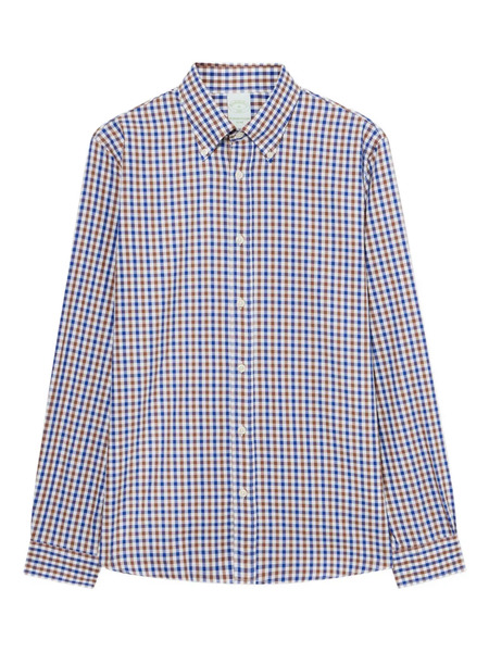  Brooks Brothers Checked Button-down Shirt - Blue 
