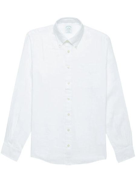  Brooks Brothers Linen Shirt - White 