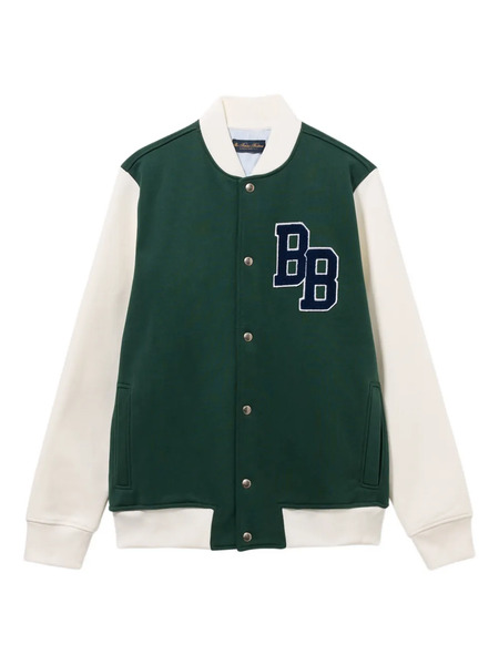  Brooks Brothers Logo-patch Side-pockets Jacket - Green 